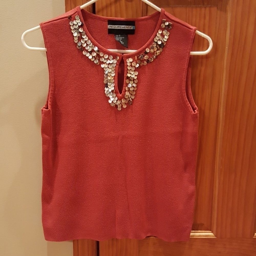 REQUIREMENTS Dressy Tank with Shell Beading